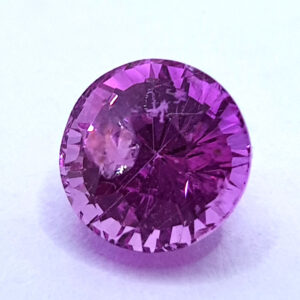 Pink Sapphire 6.5x6.5mm 1.6cts Round Shape AAA Quality From Stone Variety